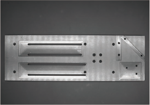 Imaging example of Aluminum machined parts using LNSD-300SW(A)