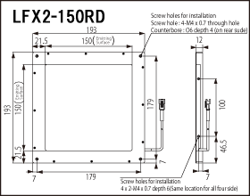[Discontinued] LFX2-150RD｜CCS INC.