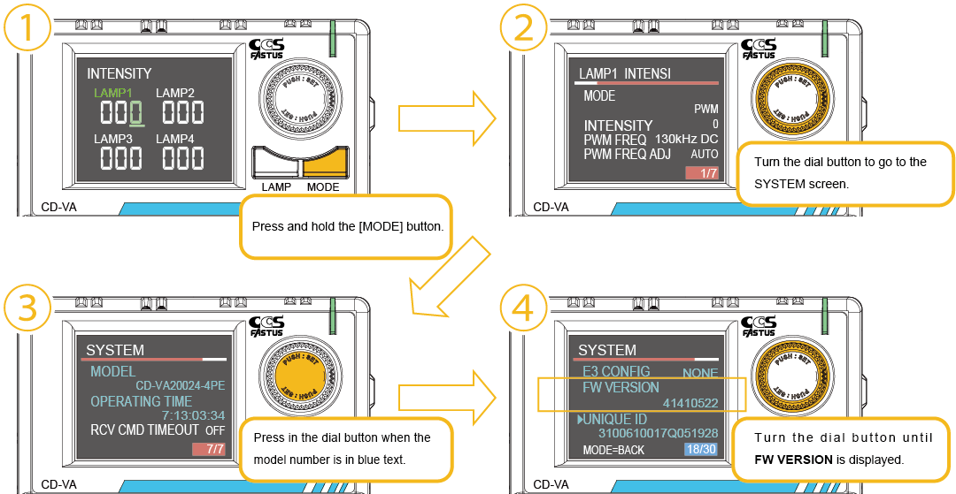 How to Check the Software Version
