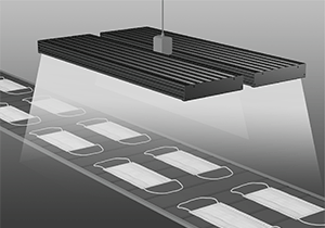 Wide-range uniform illumination