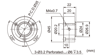 Light Guide Adapter (AD-PFBR-600-01)