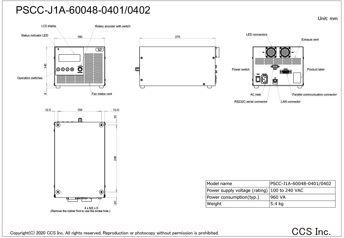 PSCC-J1A-60048--0401_0402Dimensions