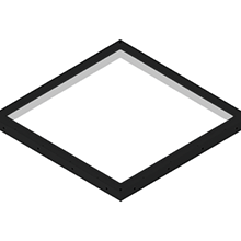Flat dome light LFXV-300SW