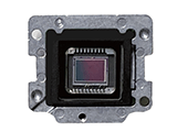 Imaging adhesive on an imaging sensor substrate