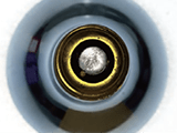 Imaging soldering parts on the cap of light bulbs