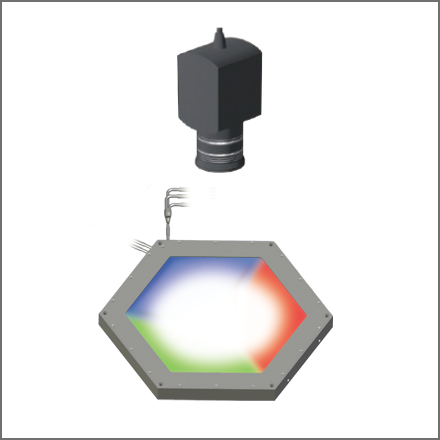 Segmented flat dome lights LFXV-RGB