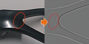 Solution for Appearance Inspection of Glossy Three-Dimensional Workpieces