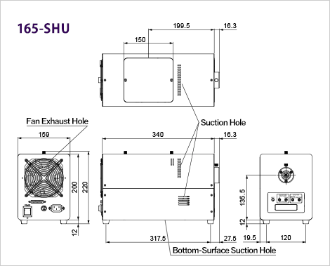 External Dimension Diagram (mm)